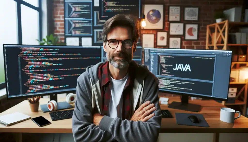  formation Java : programmation orientée objet, JVM, JDK, JRE, API Java, Spring, Hibernate, servlets, JSP, JDBC, JavaBeans, Swing, JavaFX, multi-threading, collections, exceptions, Java EE, microservices, Maven, Gradle, JUnit, Eclipse, IntelliJ, NetBeans, Garbage Collection, Lambda, Stream API, versions Java, design patterns, annotations, generics, JPA, RESTful services et sécurité Java