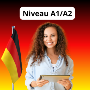 Formation Allemand niveau A1:B2 en ligne, formation allemand niveau A1 A2, apprendre l’allemand débutant, cours de grammaire allemande, vocabulaire allemand simple, formation langue allemande CECR, préparation examen Goethe A1, bases de la langue allemande, allemand pour débutants en ligne, formation allemand pour étrangers, cours interactifs allemand.