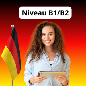 Formation Allemand niveau B1:B2 en ligne, formation allemand niveau B1 B2, apprendre l’allemand intermédiaire, grammaire allemande B1 B2, vocabulaire allemand avancé, cours d’allemand CECR, préparation examens Goethe, perfectionner son allemand, cours interactifs en ligne allemand, formation professionnelle allemand, allemand pour le travail.