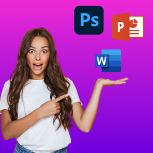 formation infographiste, Photoshop, Word 2019, PowerPoint 2019, création graphique, mise en page, photomontage, présentations impactantes